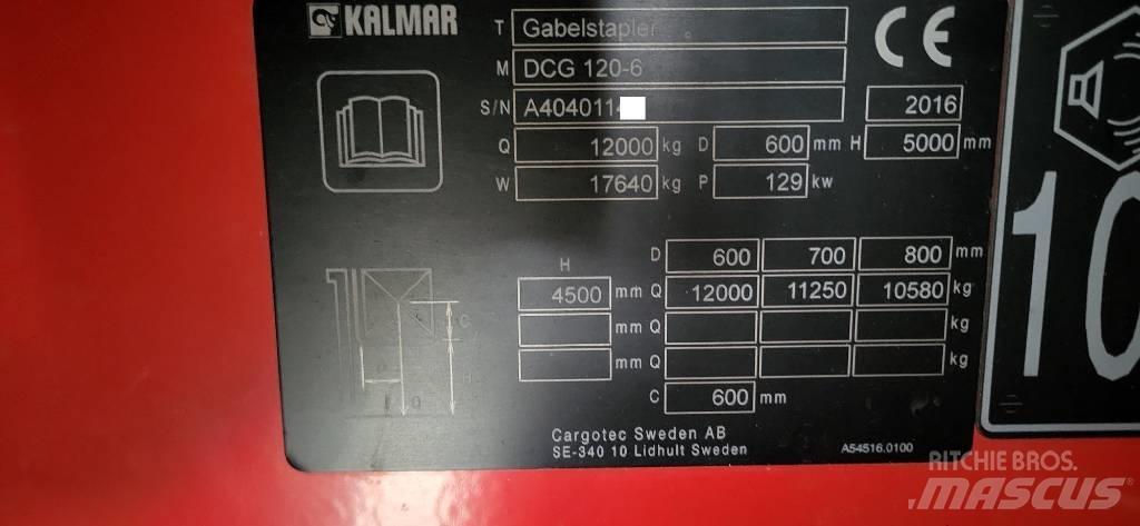 Kalmar DCG 120-6 Tehnika ar dīzeļa dzinēju