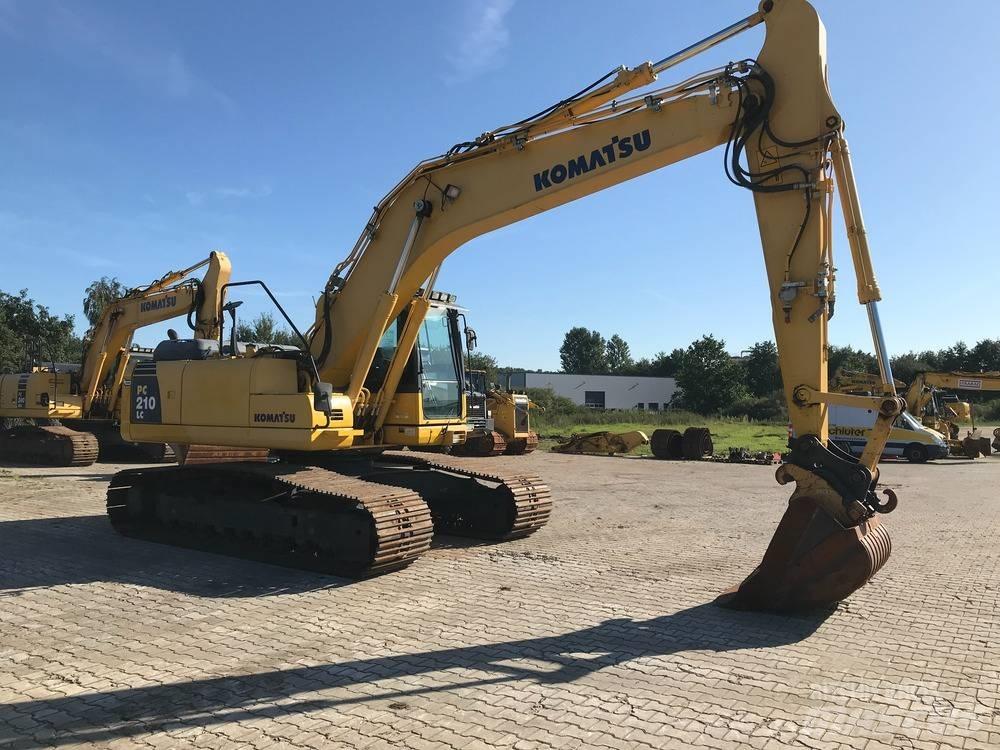 Komatsu PC 210 LC-8 Kāpurķēžu ekskavatori