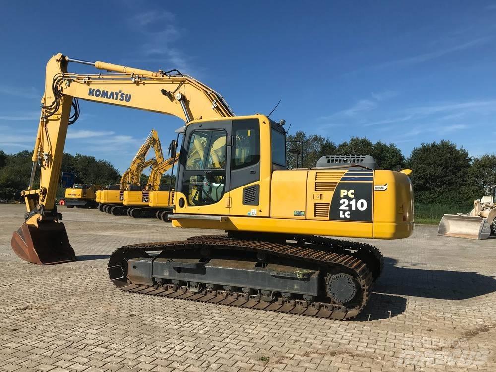 Komatsu PC 210 LC-8 Kāpurķēžu ekskavatori