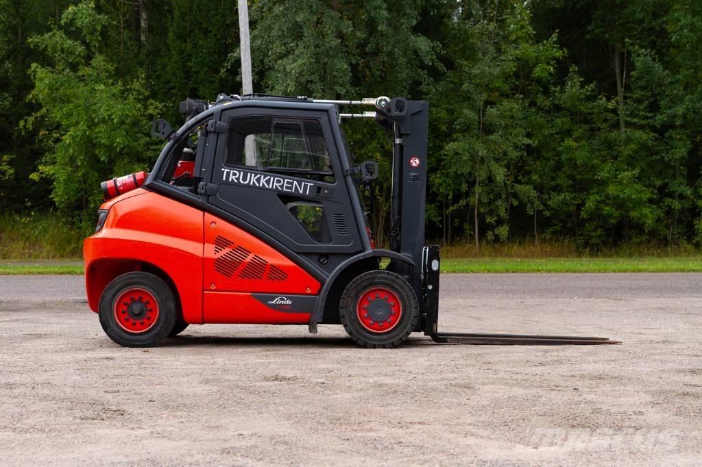 Linde H50D-02/600 Tehnika ar dīzeļa dzinēju