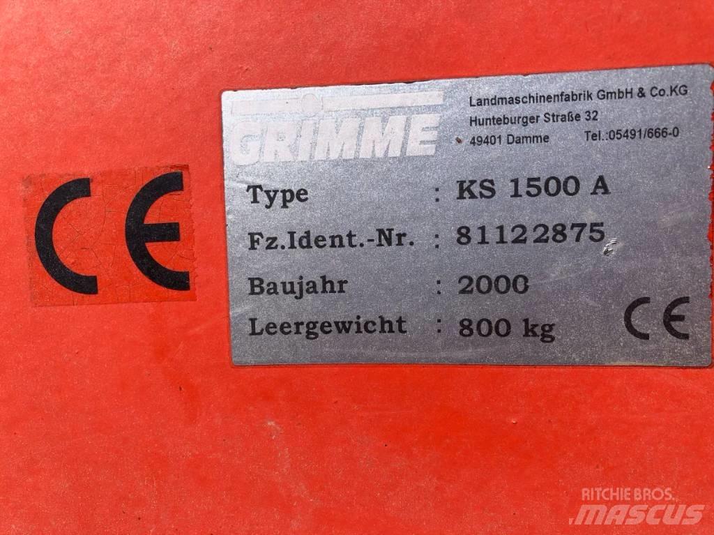 Grimme KS 1500 A Kartupeļu lakstu kombaini
