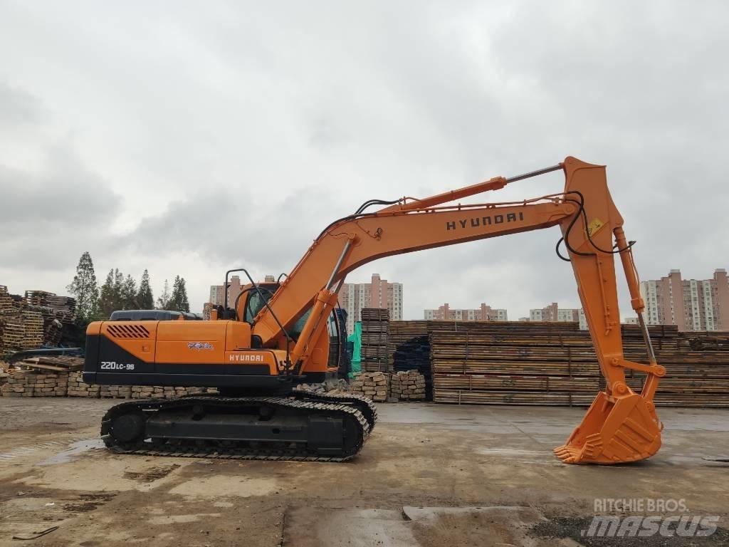 Hyundai R220LC-9S Kāpurķēžu ekskavatori