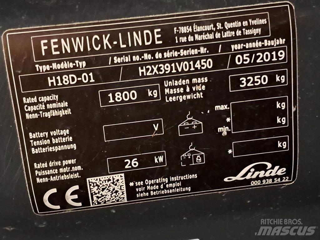 Linde H18D-01 Tehnika ar dīzeļa dzinēju