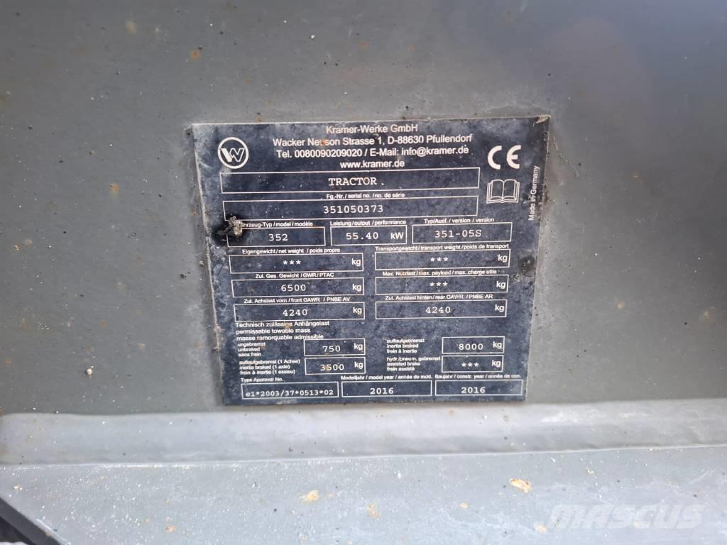 Kramer 8085 Iekrāvēji uz riteņiem