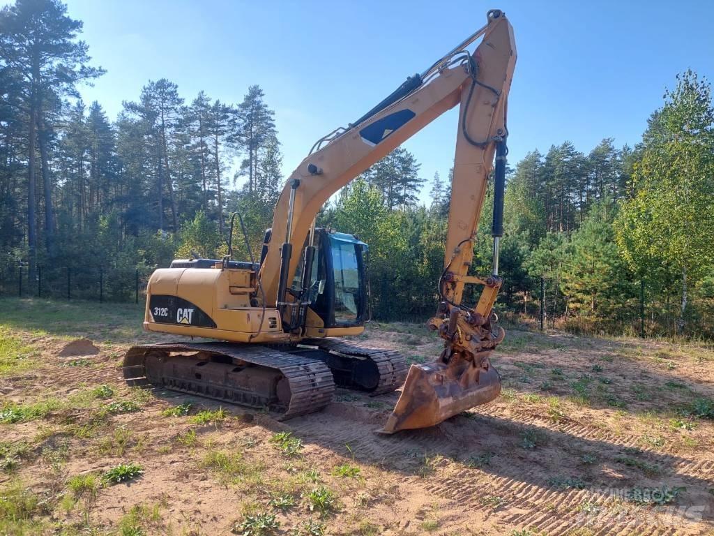 CAT 312 Kāpurķēžu ekskavatori