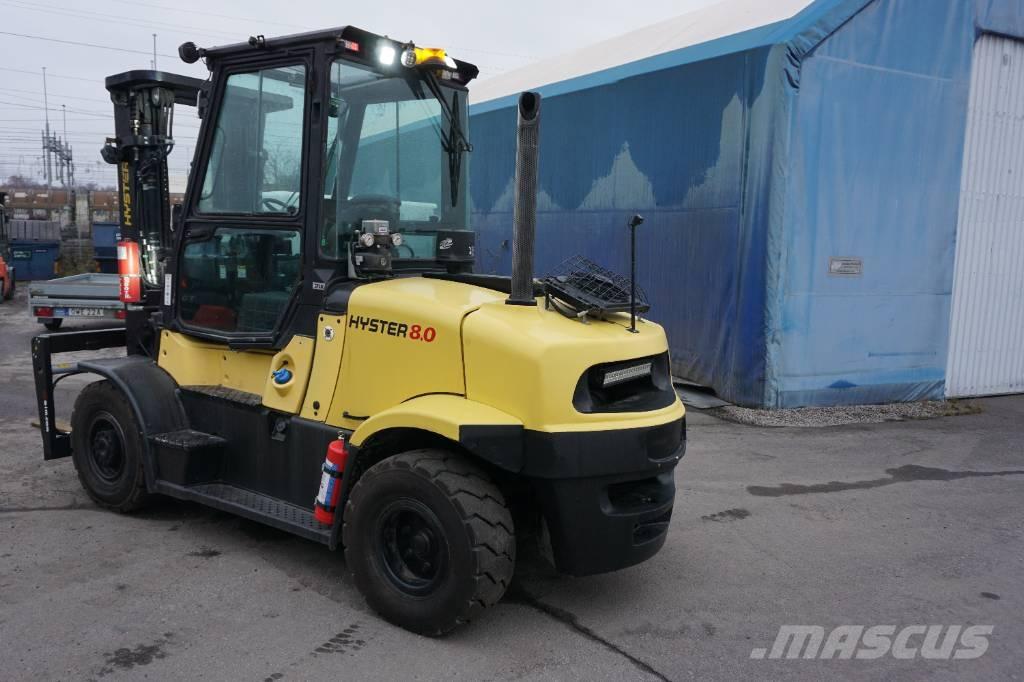 Hyster H8.0FT Tehnika ar dīzeļa dzinēju