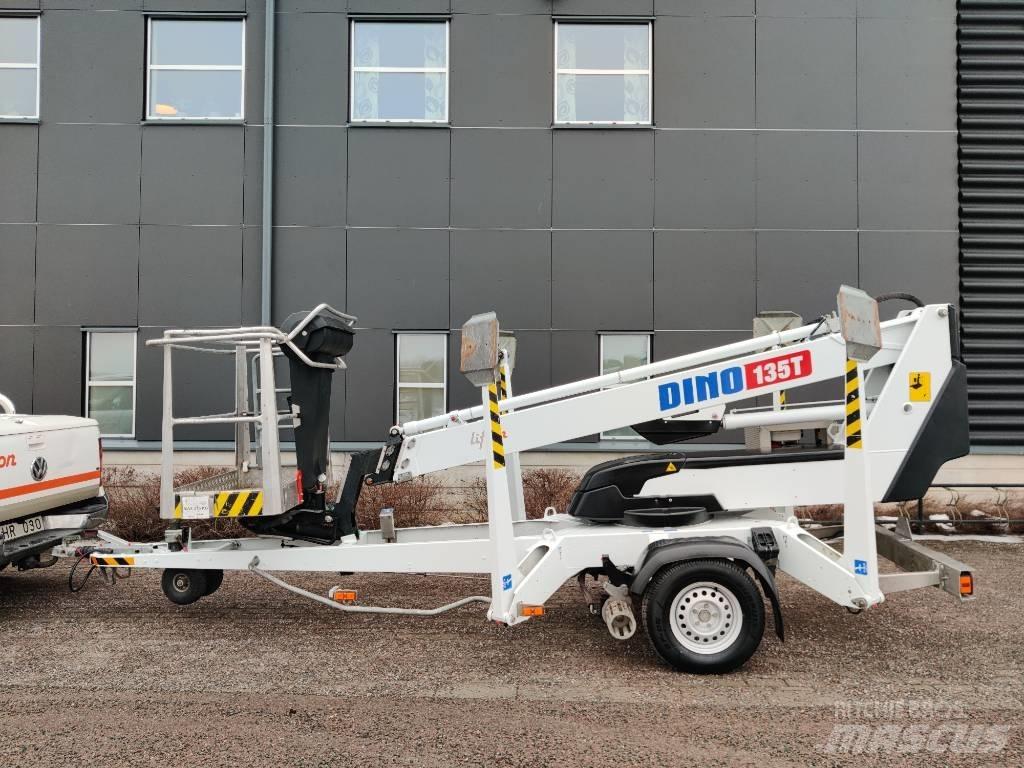 Dino 135 T Skylift Pacēlājplatformas - piekabes