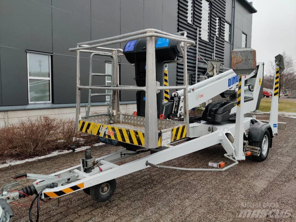 Dino 135 T Skylift Pacēlājplatformas - piekabes