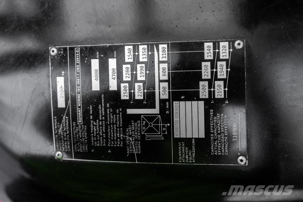 Manitou MI 25 D Tehnika ar dīzeļa dzinēju