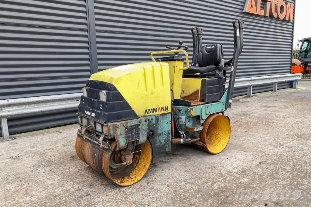Ammann AV 12-2 Divvalču grunts veltņi