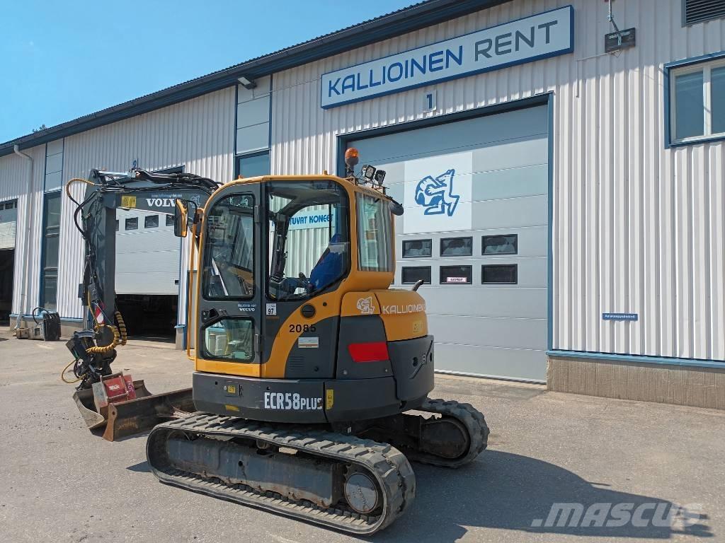 Volvo ECR 58 Mini ekskavatori < 7 t