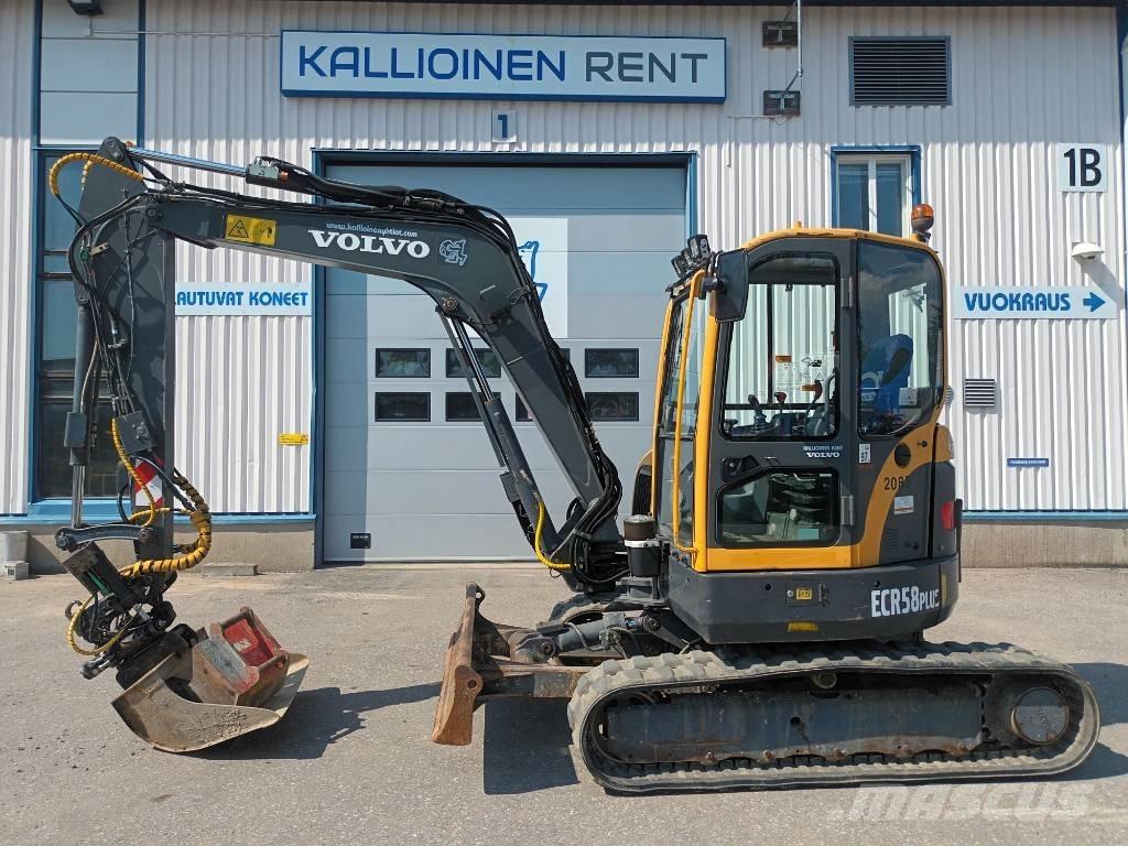 Volvo ECR 58 Mini ekskavatori < 7 t