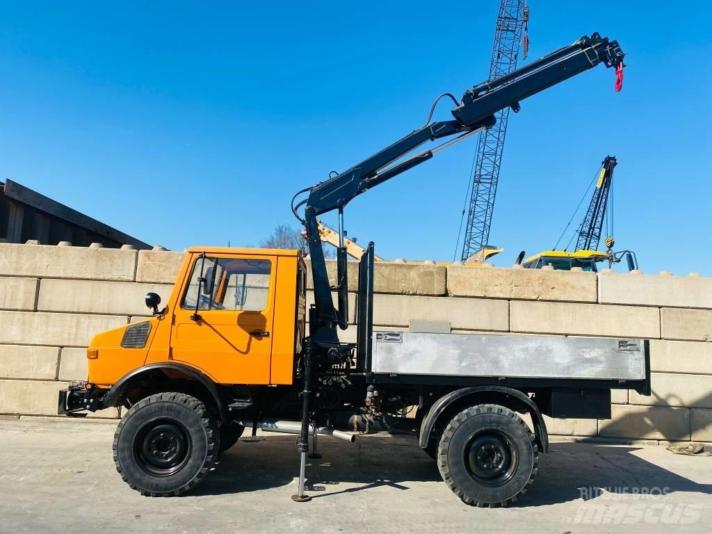 Mercedes-Benz u1000 Smagās mašīnas ar celtni