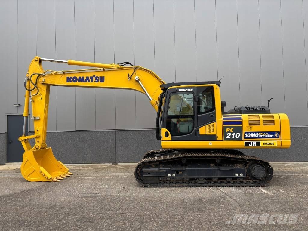 Komatsu PC 210-10M0 Kāpurķēžu ekskavatori
