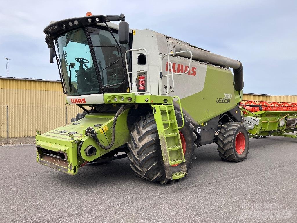 CLAAS Lexion 760 Ražas novākšanas kombaini
