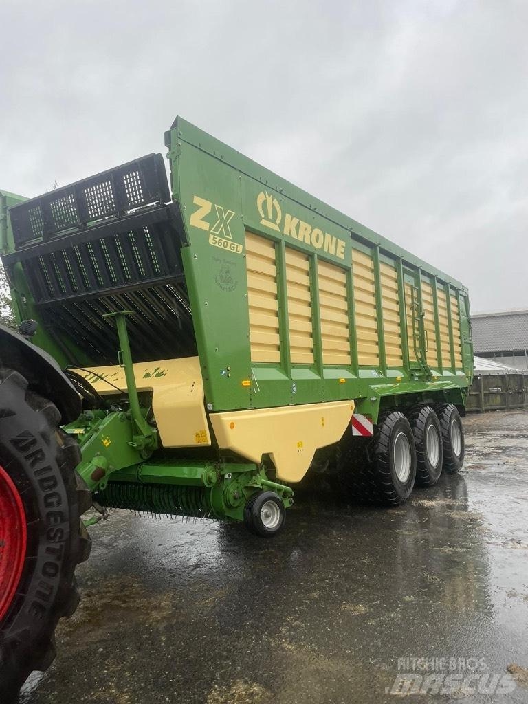 Krone ZX 560 GL Savācējpiekabes