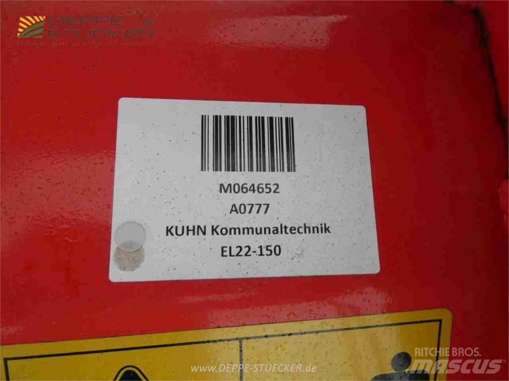 Kuhn EL22-150 Augsnes sagatavošanas darbi
