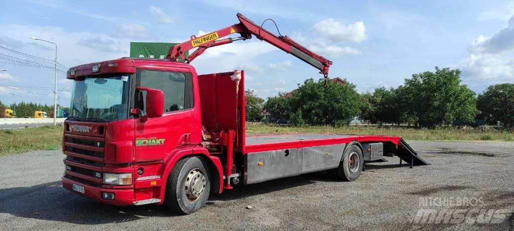 Scania 94 D 220 Smagās mašīnas ar celtni
