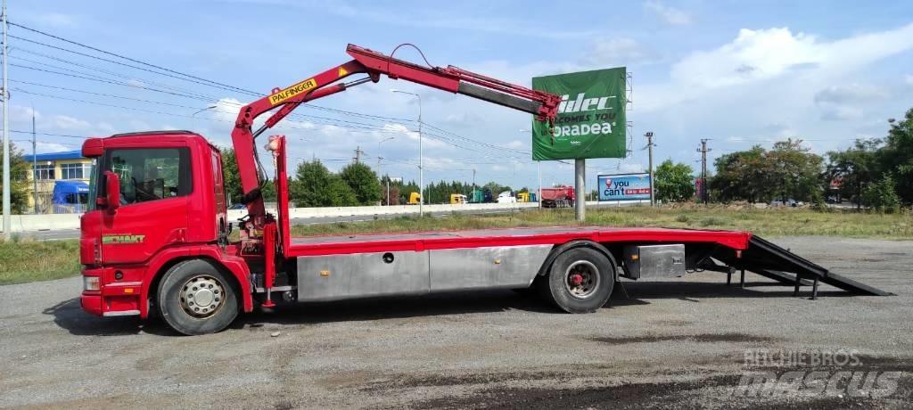 Scania 94 D 220 Smagās mašīnas ar celtni