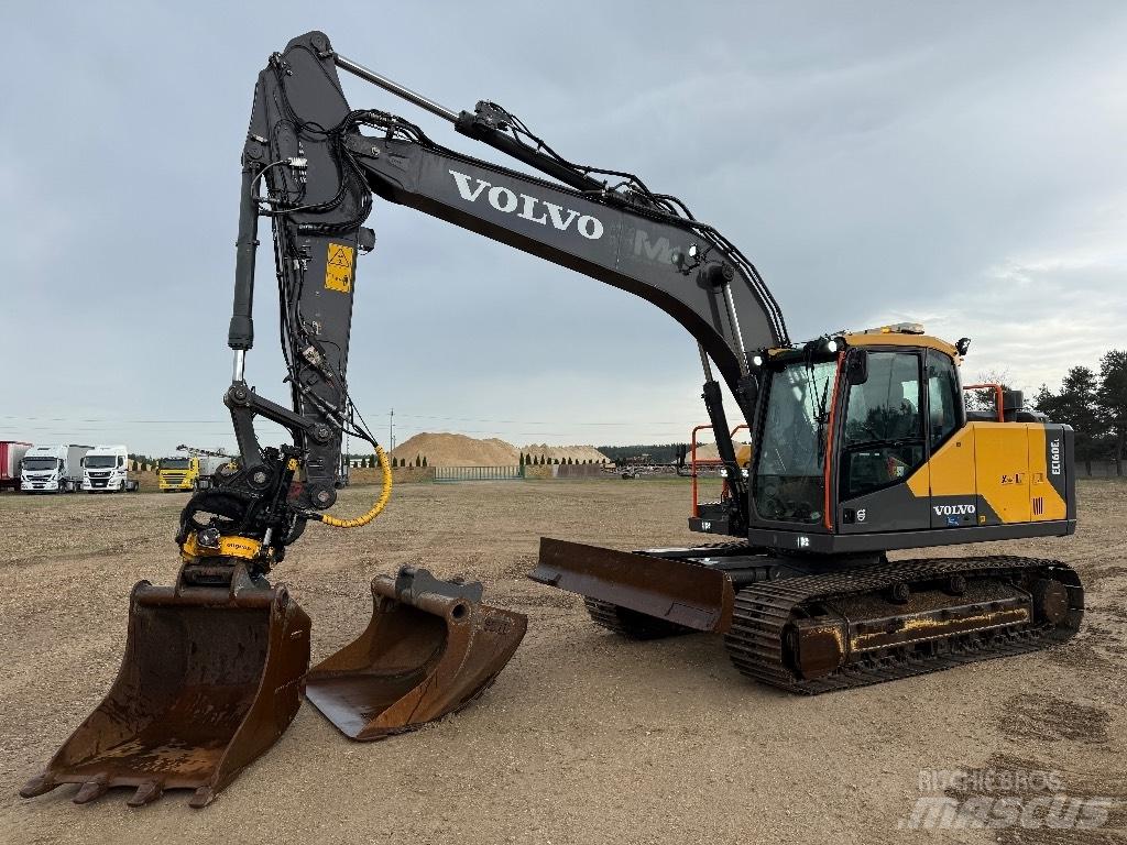 Volvo EC 160 EL Kāpurķēžu ekskavatori