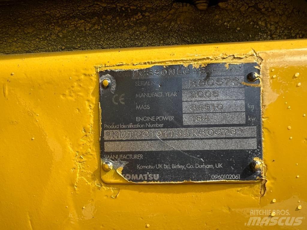Komatsu PC 350 NLC-8 Kāpurķēžu ekskavatori