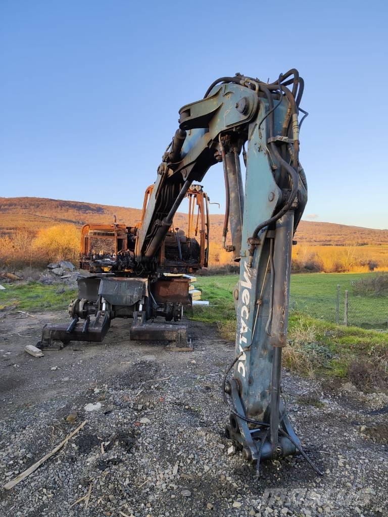 Mecalac 714MW Ekskavatori uz riteņiem