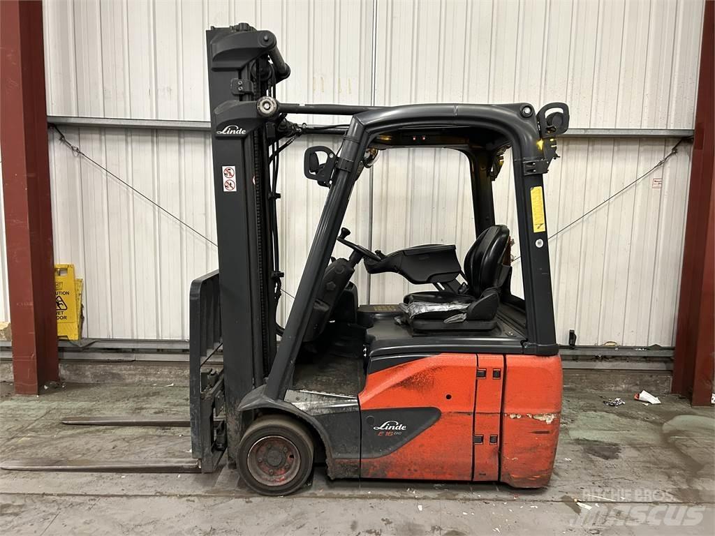 Linde E16C-02 Elektriskie iekrāvēji