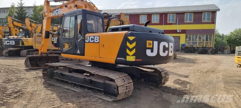 JCB JS 200 LC Kāpurķēžu ekskavatori
