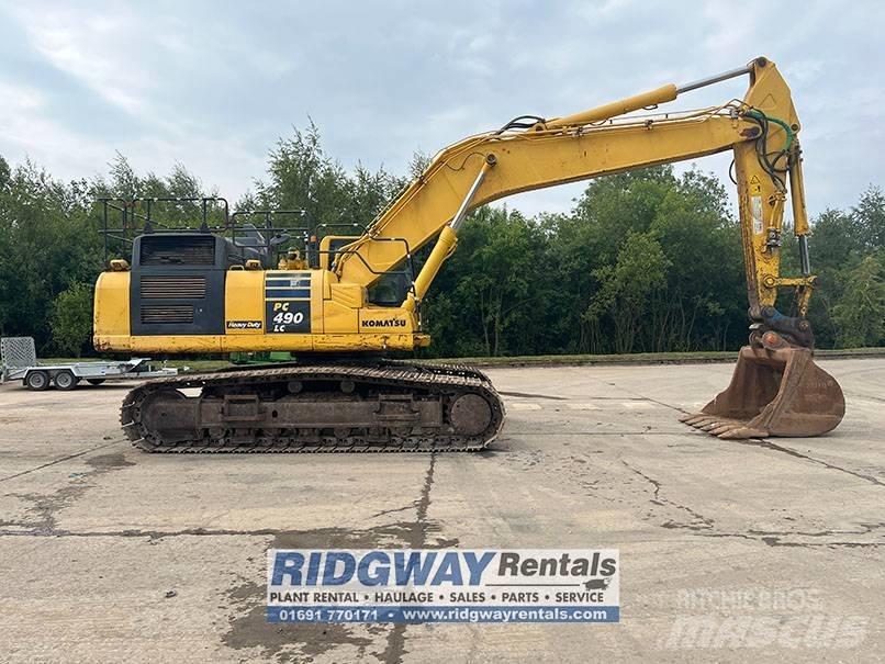 Komatsu PC 490 LC-11 Kāpurķēžu ekskavatori