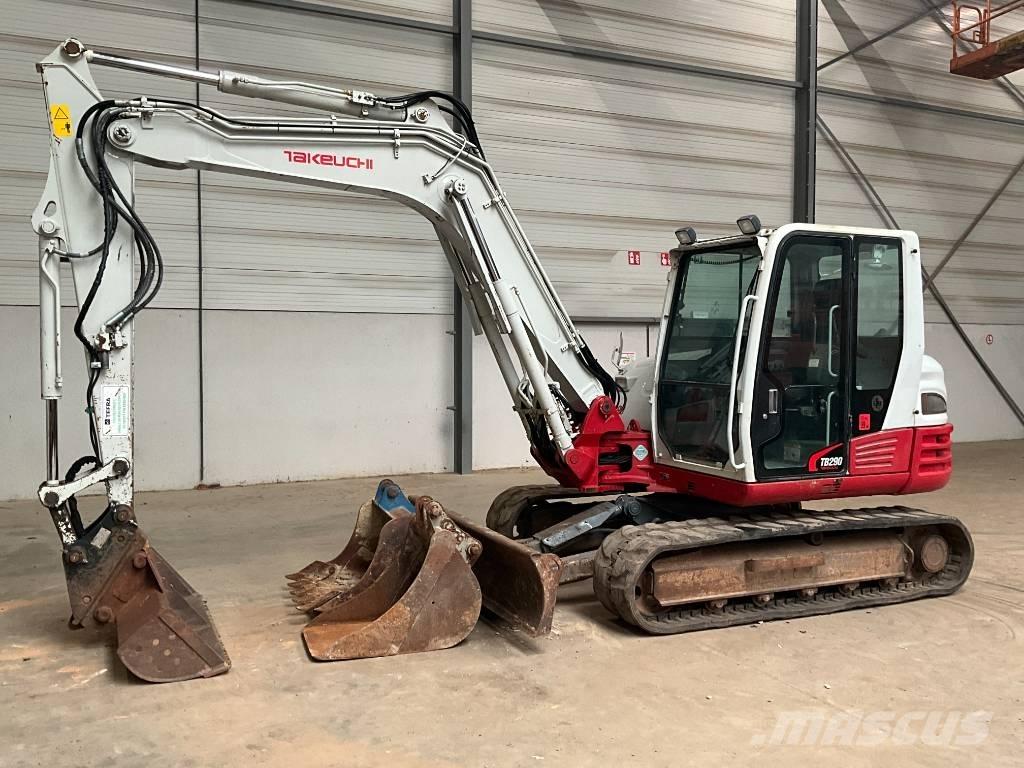 Takeuchi TB 290 Vidēja lieluma ekskavatori 7 t - 12 t