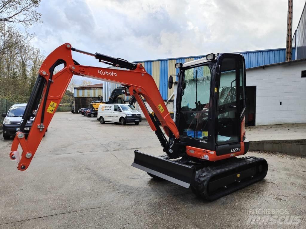 Kubota U 27-4 Mini ekskavatori < 7 t