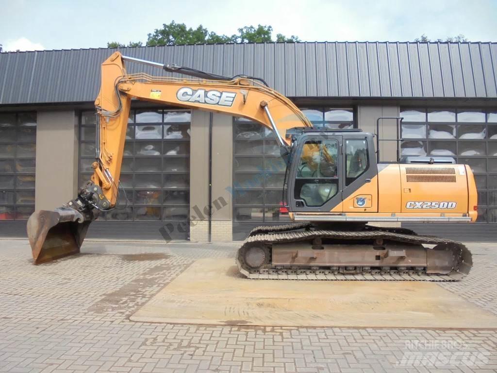 CASE cx 250 D Kāpurķēžu ekskavatori