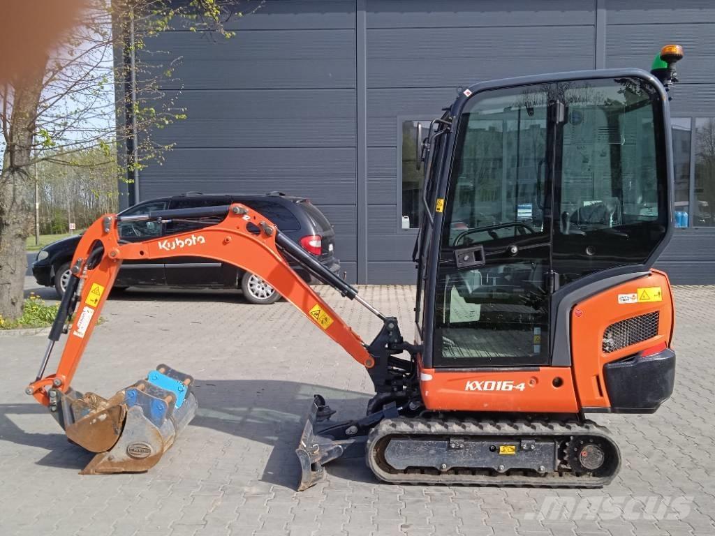 Kubota KX 016-4 Mini ekskavatori < 7 t