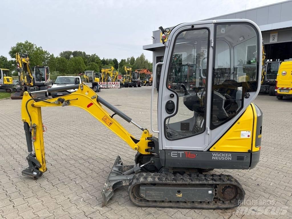 Wacker Neuson ET16 Kāpurķēžu ekskavatori