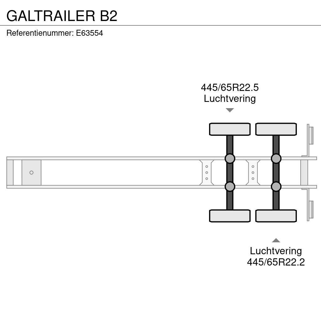  GALTRAILER B2 Piekabes pašizgāzēji