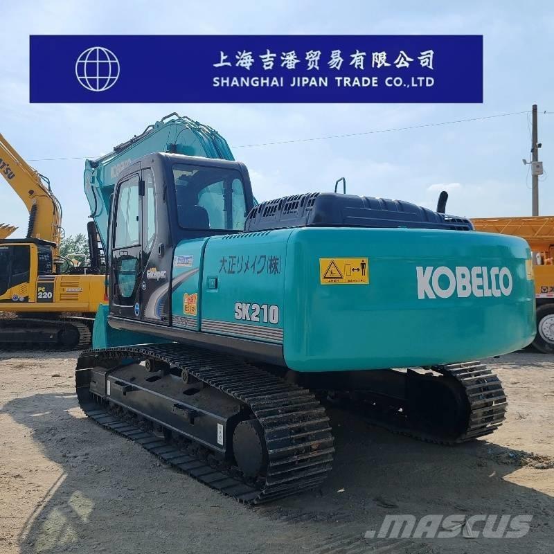 Kobelco SK 210 Kāpurķēžu ekskavatori