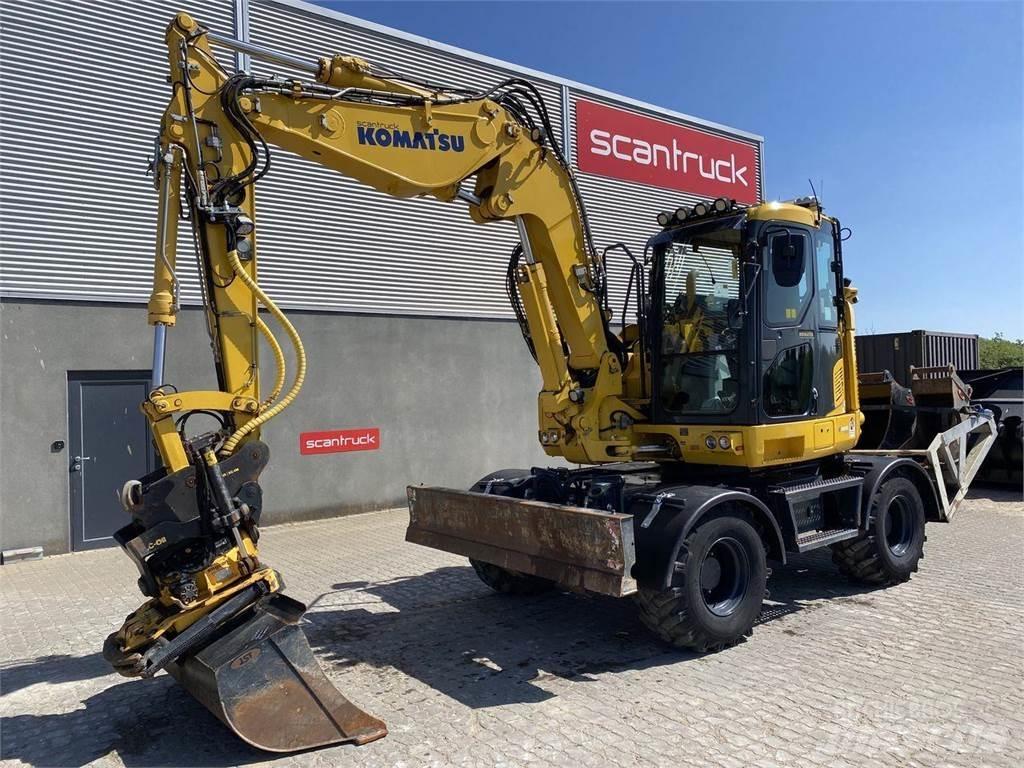 Komatsu PW118MR-11 Ekskavatori uz riteņiem