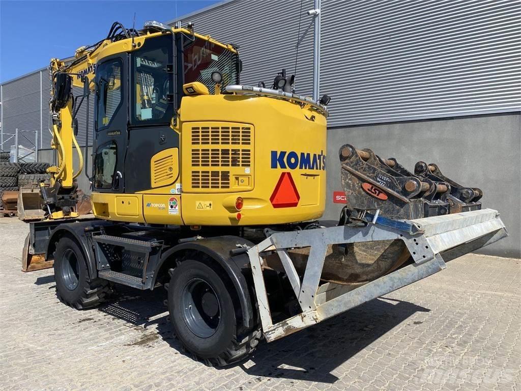 Komatsu PW118MR-11 Ekskavatori uz riteņiem
