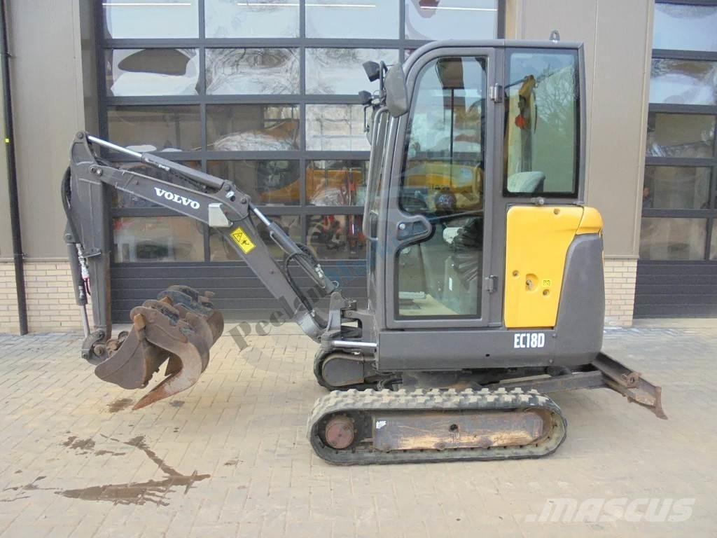 Volvo EC 18 D Mini ekskavatori < 7 t