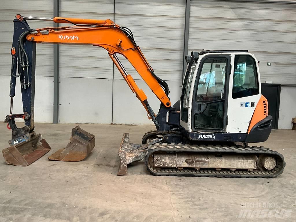 Kubota KX 080-3 Vidēja lieluma ekskavatori 7 t - 12 t