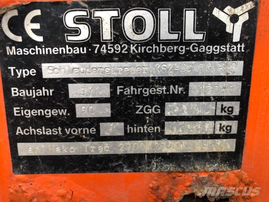 Stoll KSZ 35 Papildaprīkojums mini traktoriem