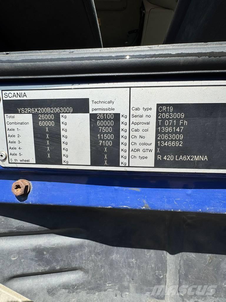 Scania R 420 Vilcēji
