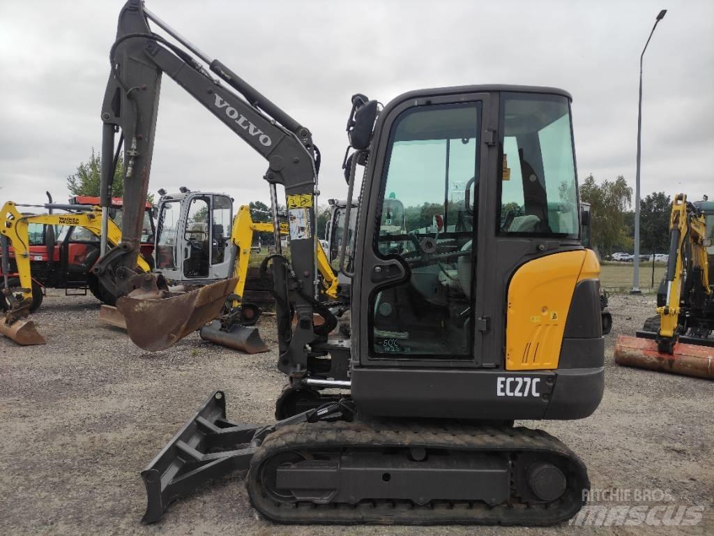Volvo EC 27 C Mini ekskavatori < 7 t
