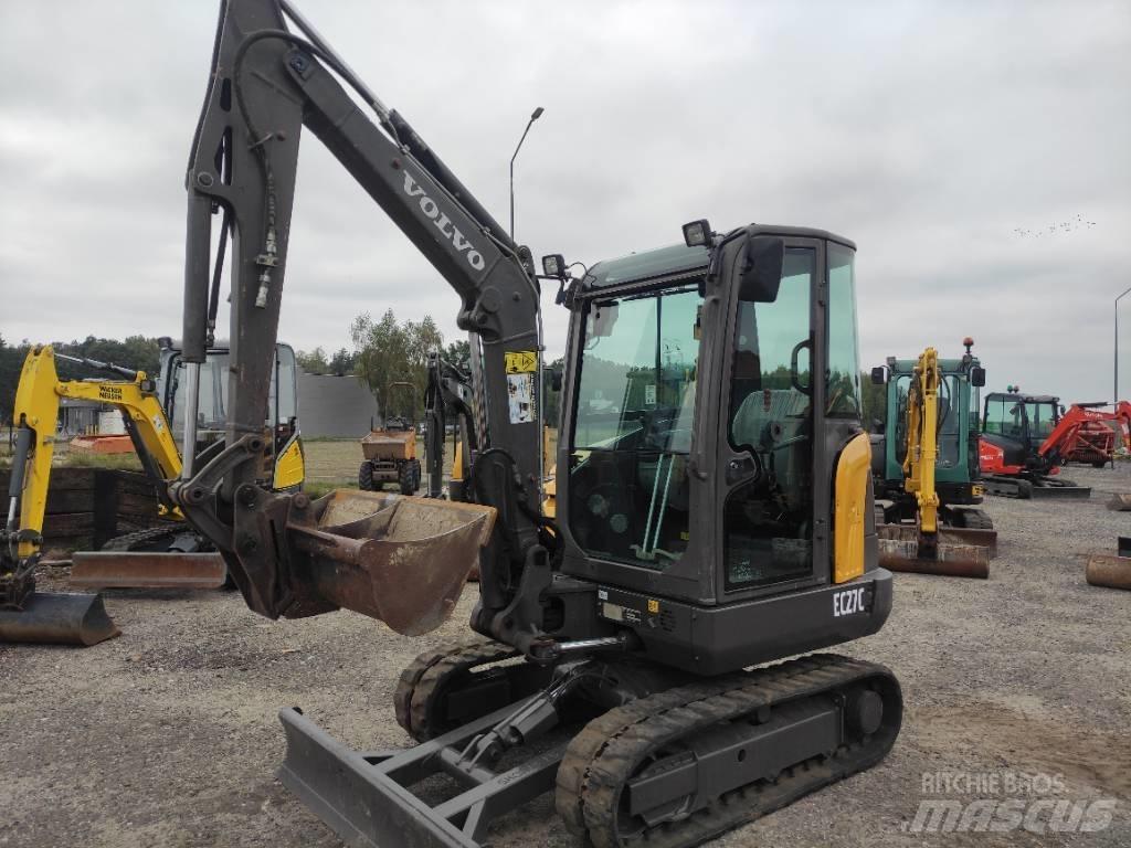 Volvo EC 27 C Mini ekskavatori < 7 t