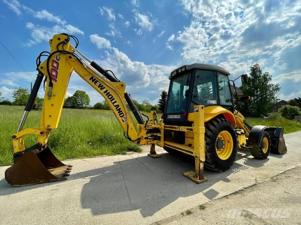 New Holland B 100 C Ekskavatori-iekrāvēji