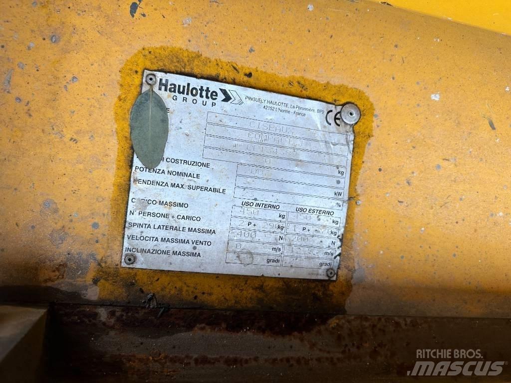 Haulotte Compact 10 Šķerveida pacēlāji