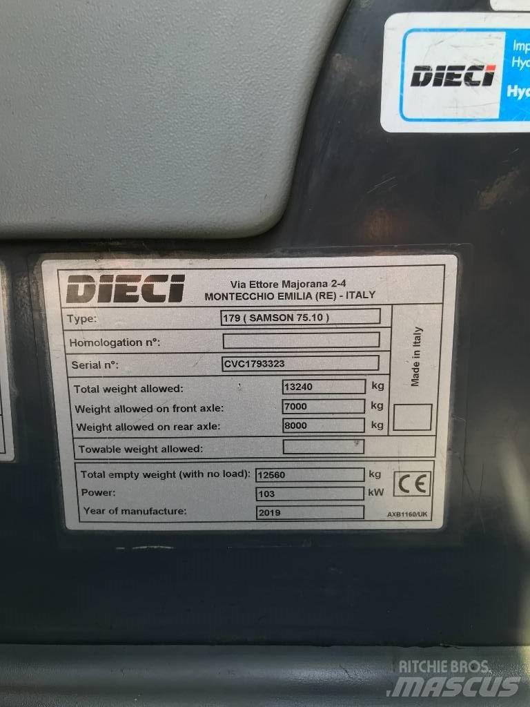 Dieci Samson Teleskopiskie manipulatori