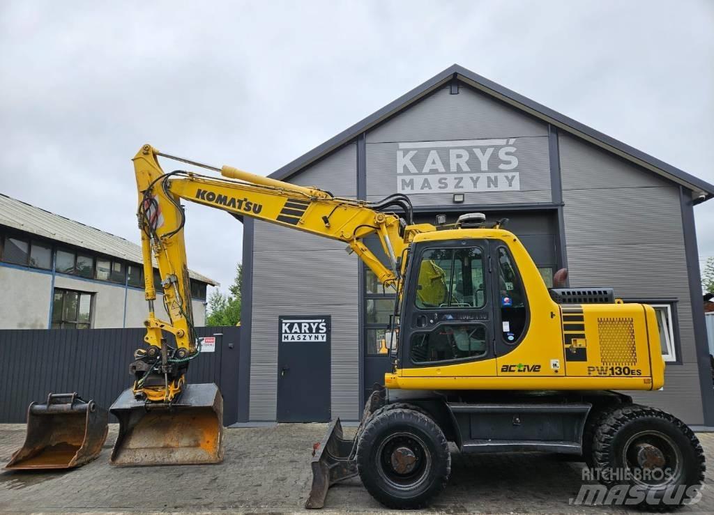 Komatsu PW 130ES-6K Ekskavatori uz riteņiem