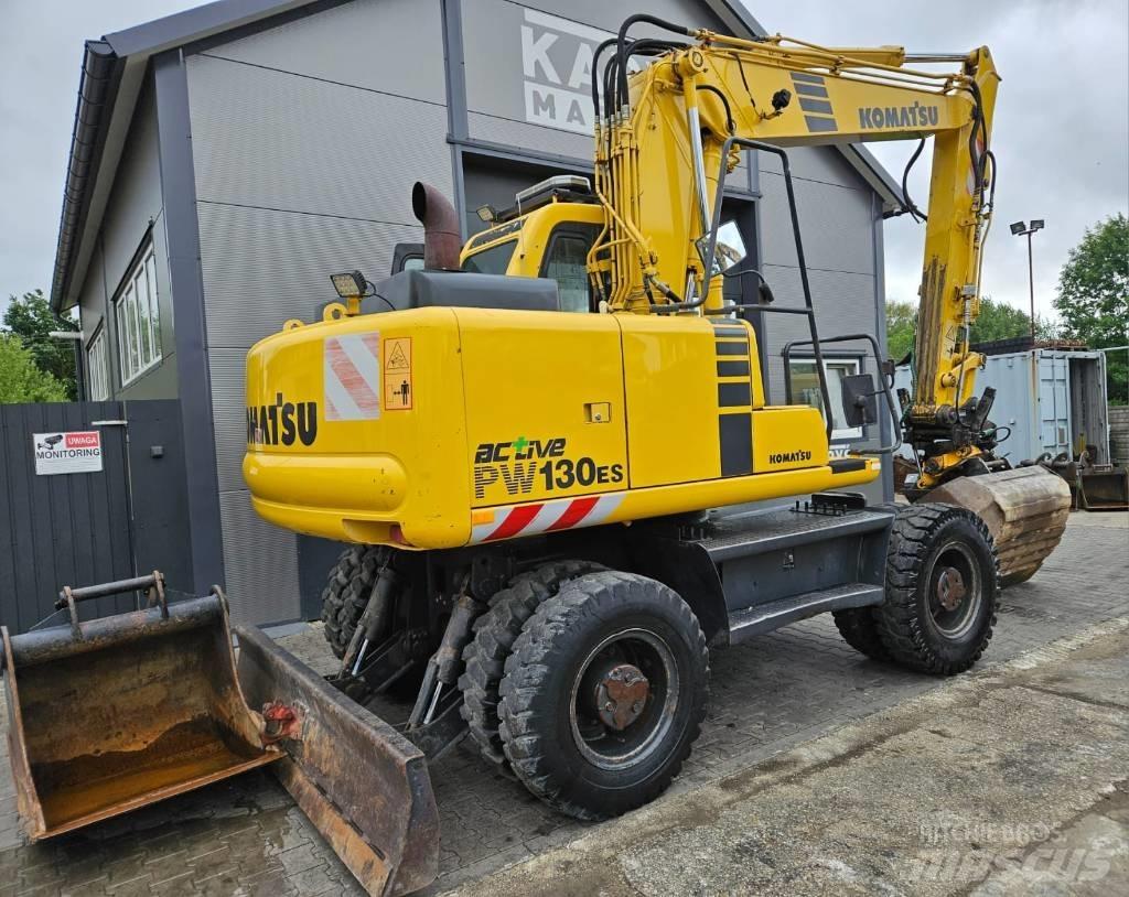 Komatsu PW 130ES-6K Ekskavatori uz riteņiem