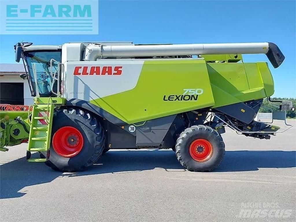 CLAAS lexion 750 Ražas novākšanas kombaini